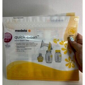 11 New Open Box Medela Quick Clean Micro-Steam Bags Disinfect Germs Treatment